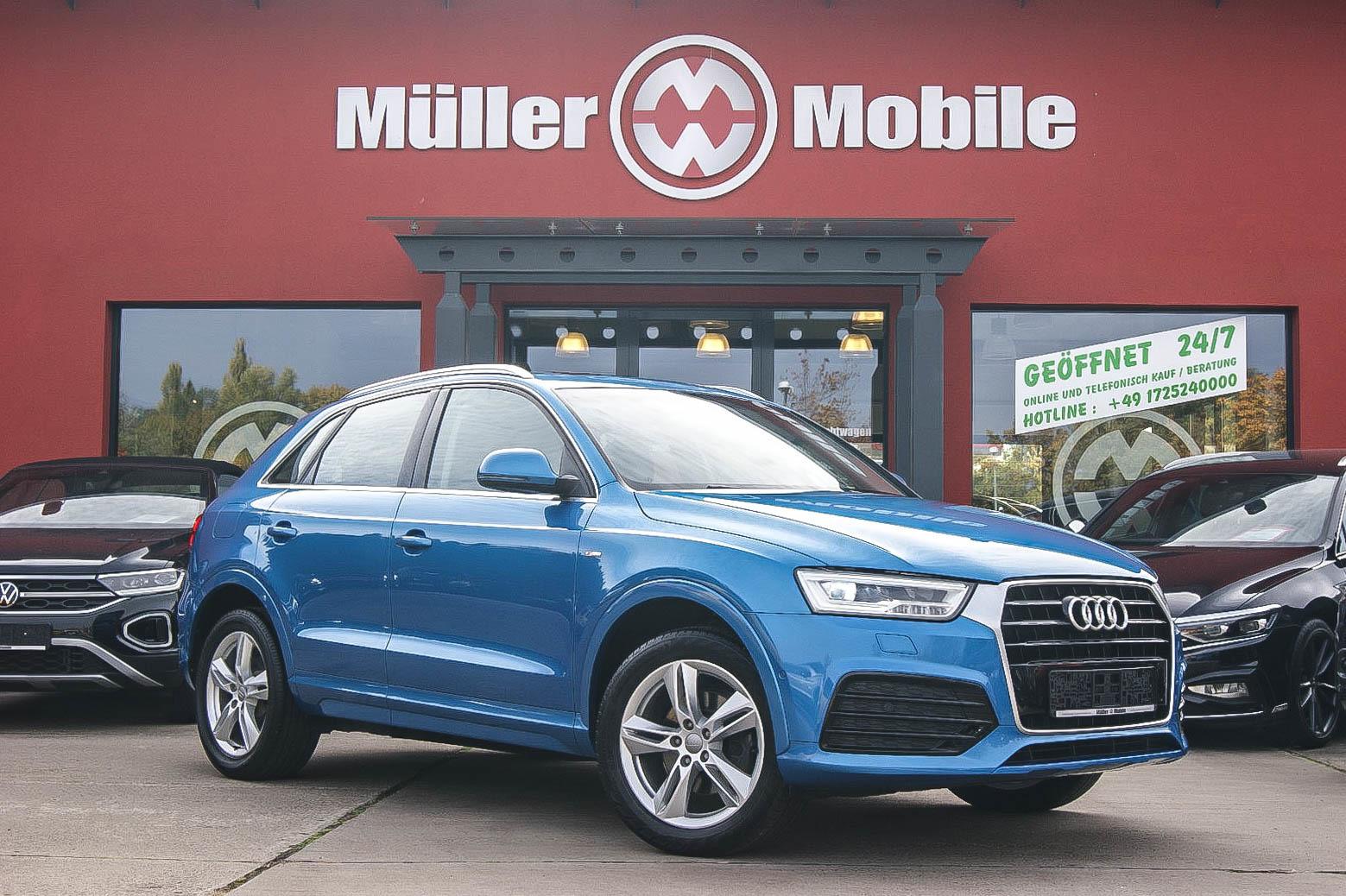 Audi Q3 14 TFSI S-LINE PANORAMA LED KAMERA MMI 1.HAND
