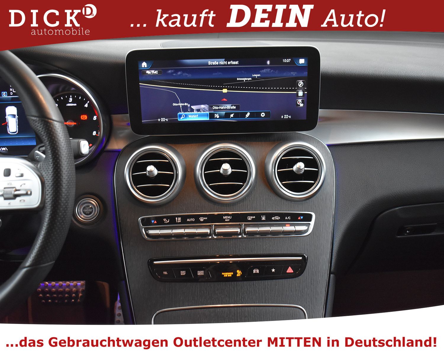 MERCEDES-BENZ GLC300d 4M AMG Line NIGHT+BURMES+STDHZ+AHK+MUTIB - Image 14
