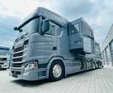 Scania S 450 Doppel Pop-out Pop-Up Pferdetransporter - Tier-/Pferdetransport 4 pferde
