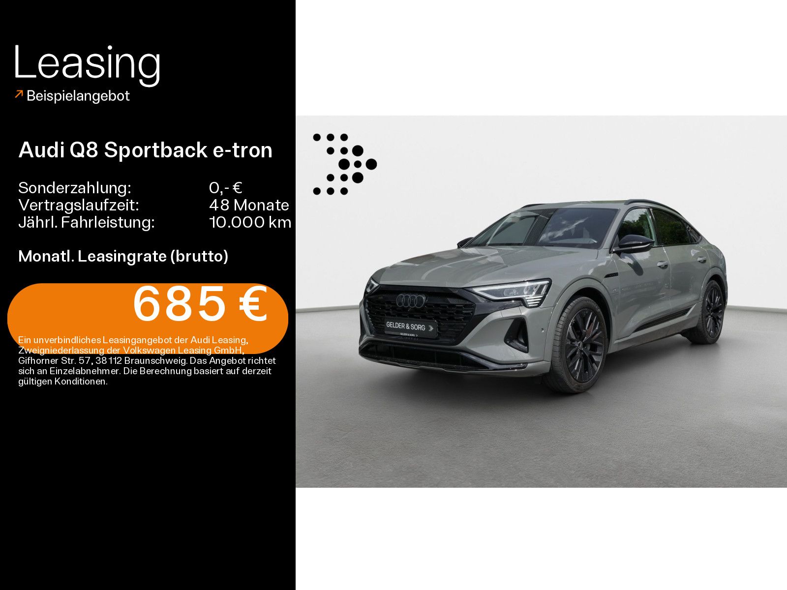 Audi Q8 Sportback e-tron 50 qu. *Matrix*AHK*Tour*RFK*