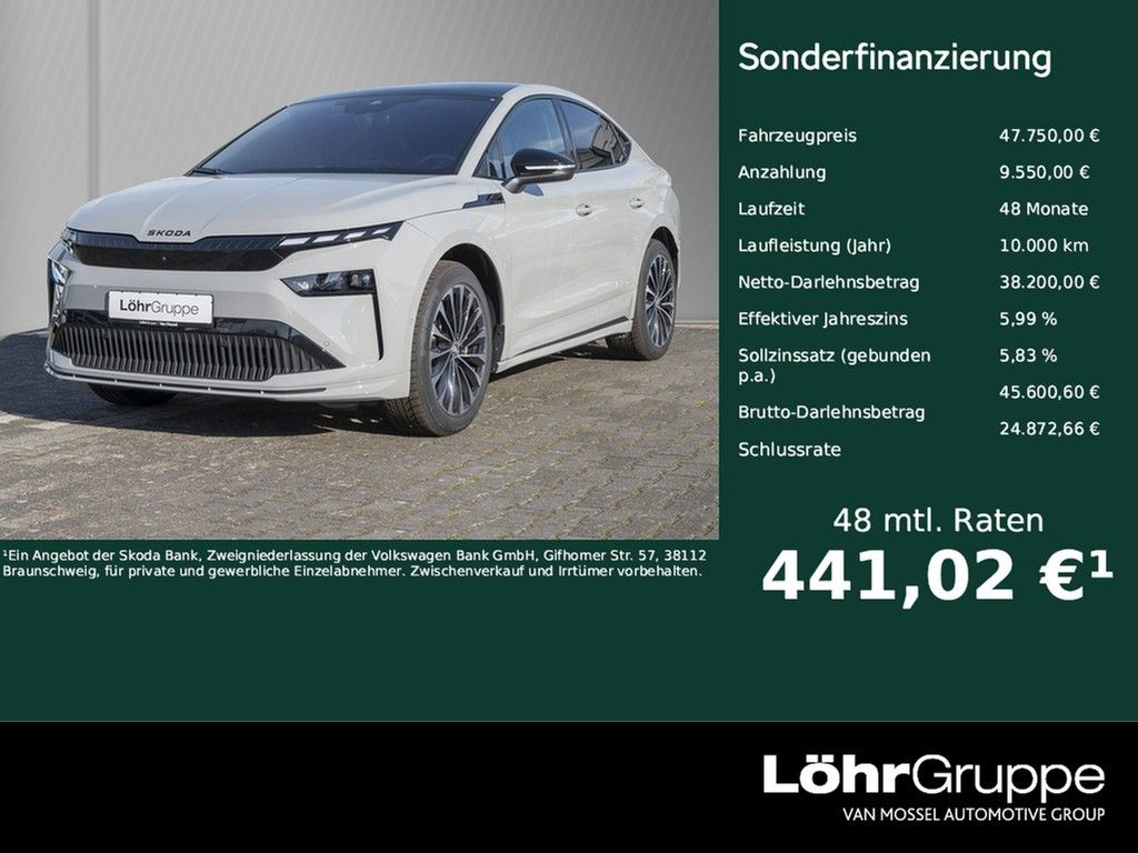 Skoda Enyaq Coupé 85 Sportline 19" ACC AHK Pano 360