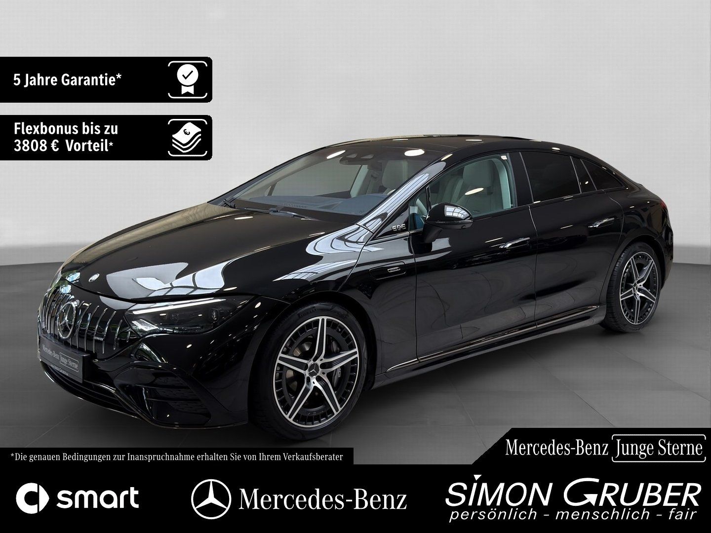 Fahrzeugabbildung Mercedes-Benz EQE 43 4M AMG Massage Sitzklima Pano AHK Mod 25