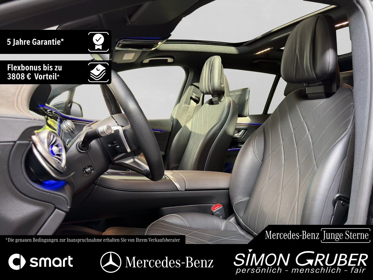 Fahrzeugabbildung Mercedes-Benz EQS 500 4M SUV AMG Hyper Fond-Entertain 7Sitze