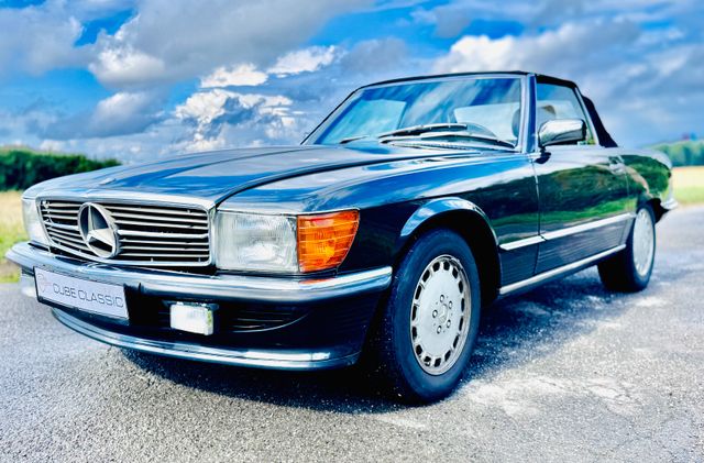 Mercedes-Benz SL 300 schwarz met. / Leder Mod.89 Deutsche Ausl