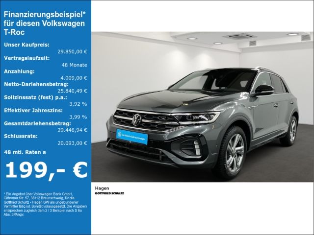 Volkswagen T-Roc 2.0 TDI DSG LED NAV AHK  KAMERA R-Line