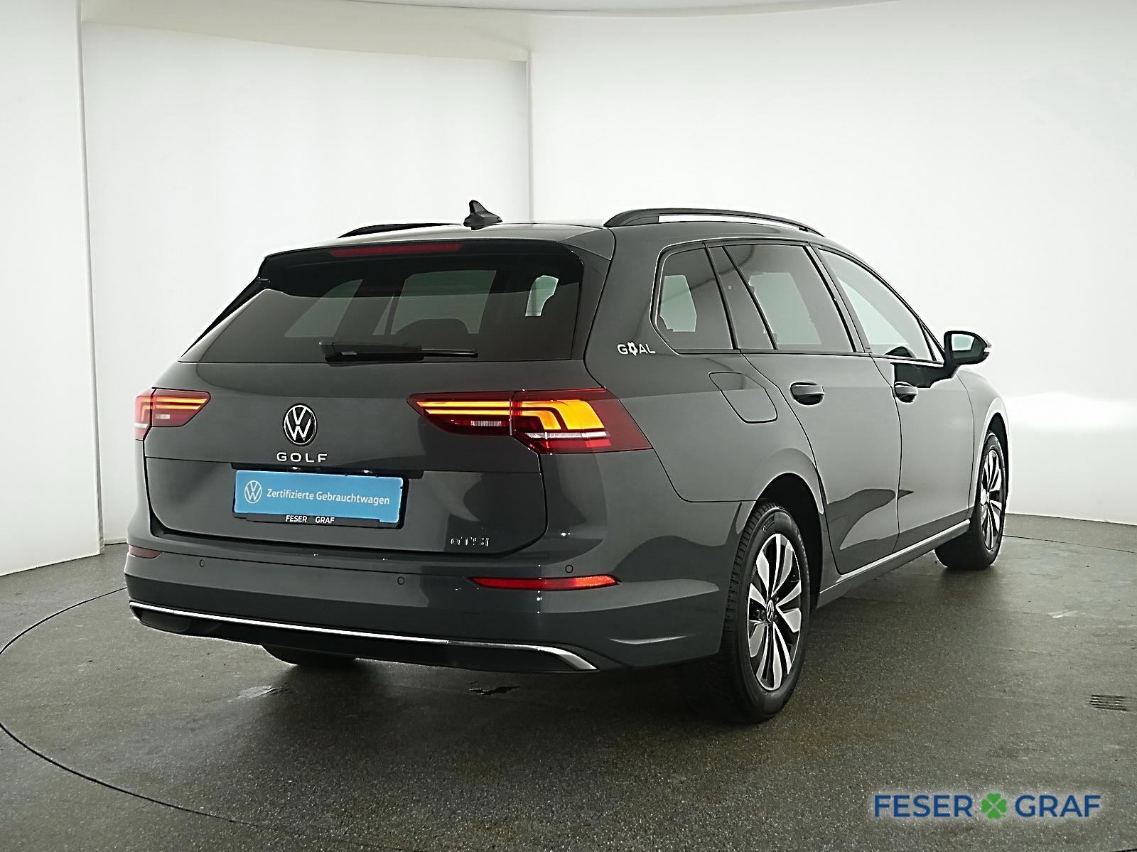 Volkswagen Golf Variant 1.5eTSI Goal DSG AHK LED ACC Rückfa, миниатюра 2
