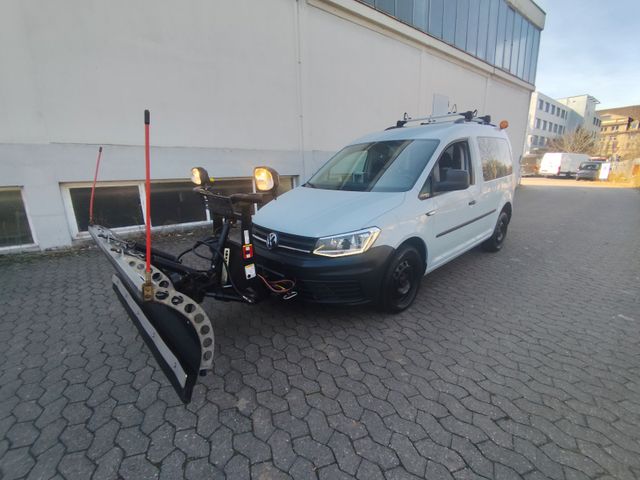 Volkswagen Caddy BMT 4M Schneepflug Salzstreuer Schaufeln