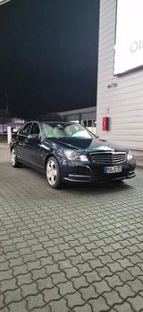 Mercedes-Benz C350 TÜV 03/2027 |Rentnerauto Elegance | 151.000 - blaue Mercedes-Benz C 350
