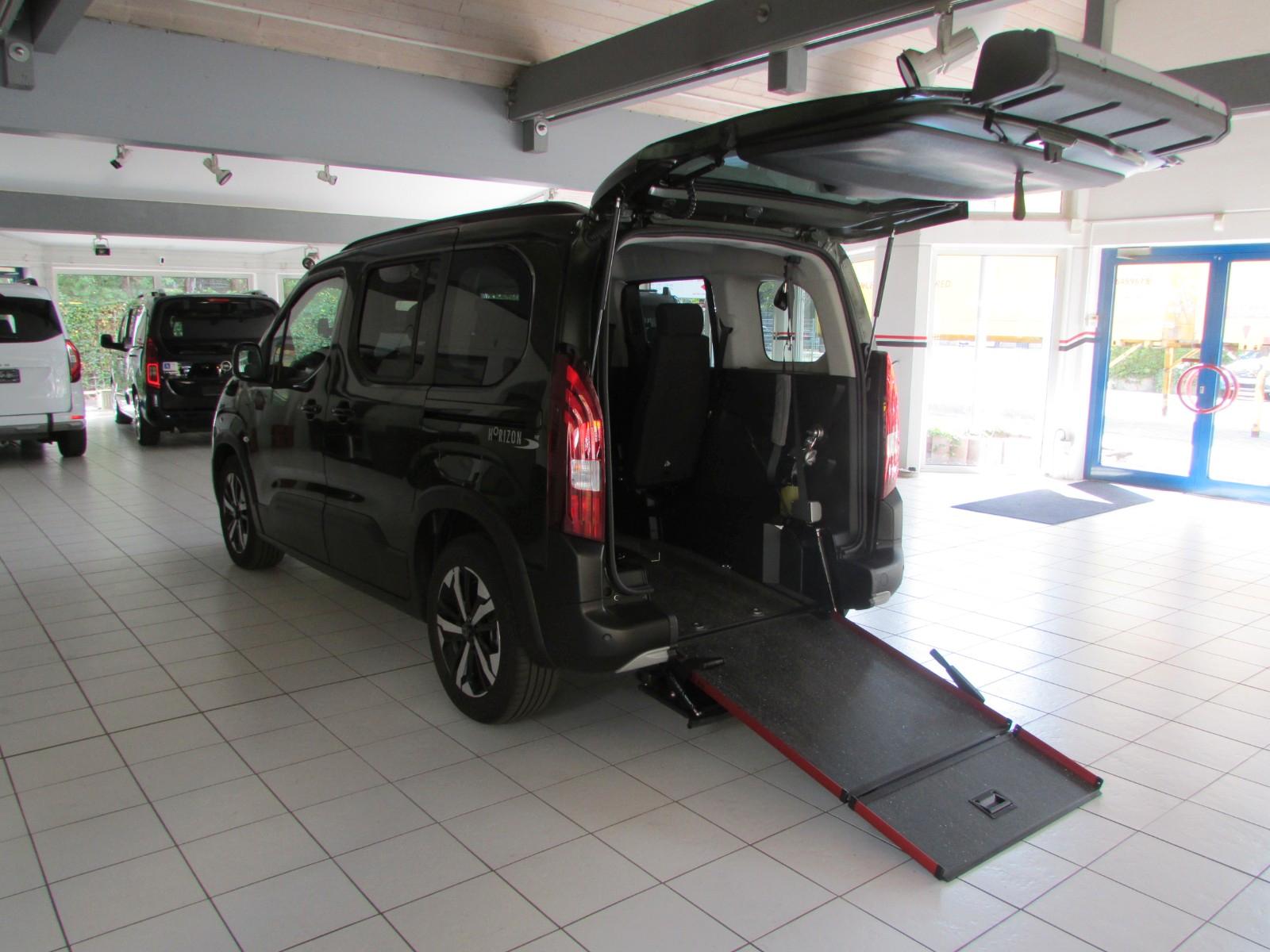 Peugeot Rifter GT Line L1 Rollstuhlrampe-Behindertenger.