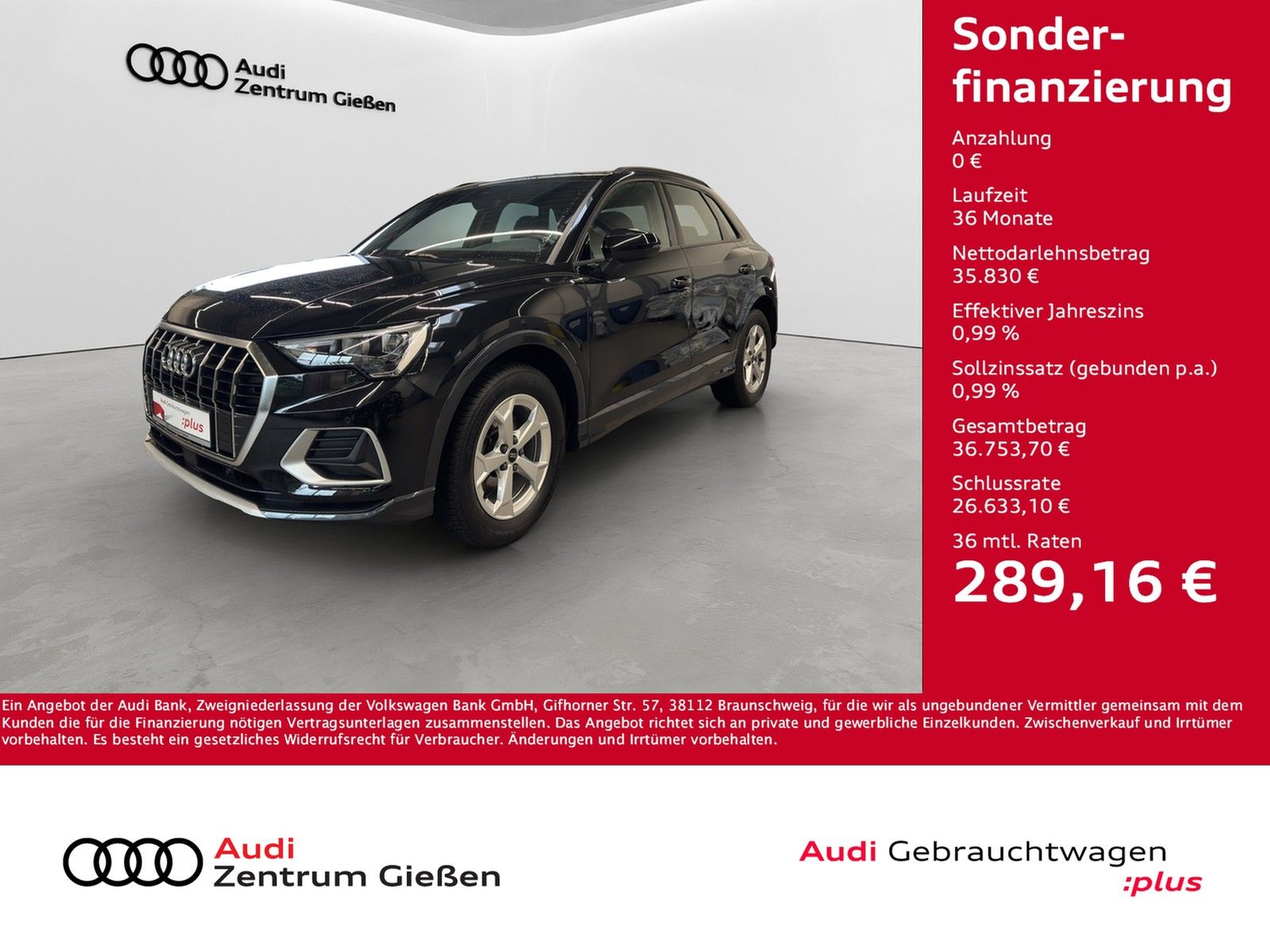 Audi Q3 35 TFSI S-tronic advanced Navi ACC Kamera