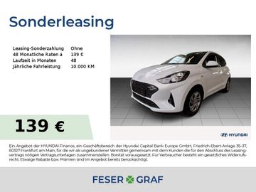 Hyundai Leasingangebot: Hyundai i10 SELECT NAVI CARPLAY KLIMA LED-TFL USB KAMERA