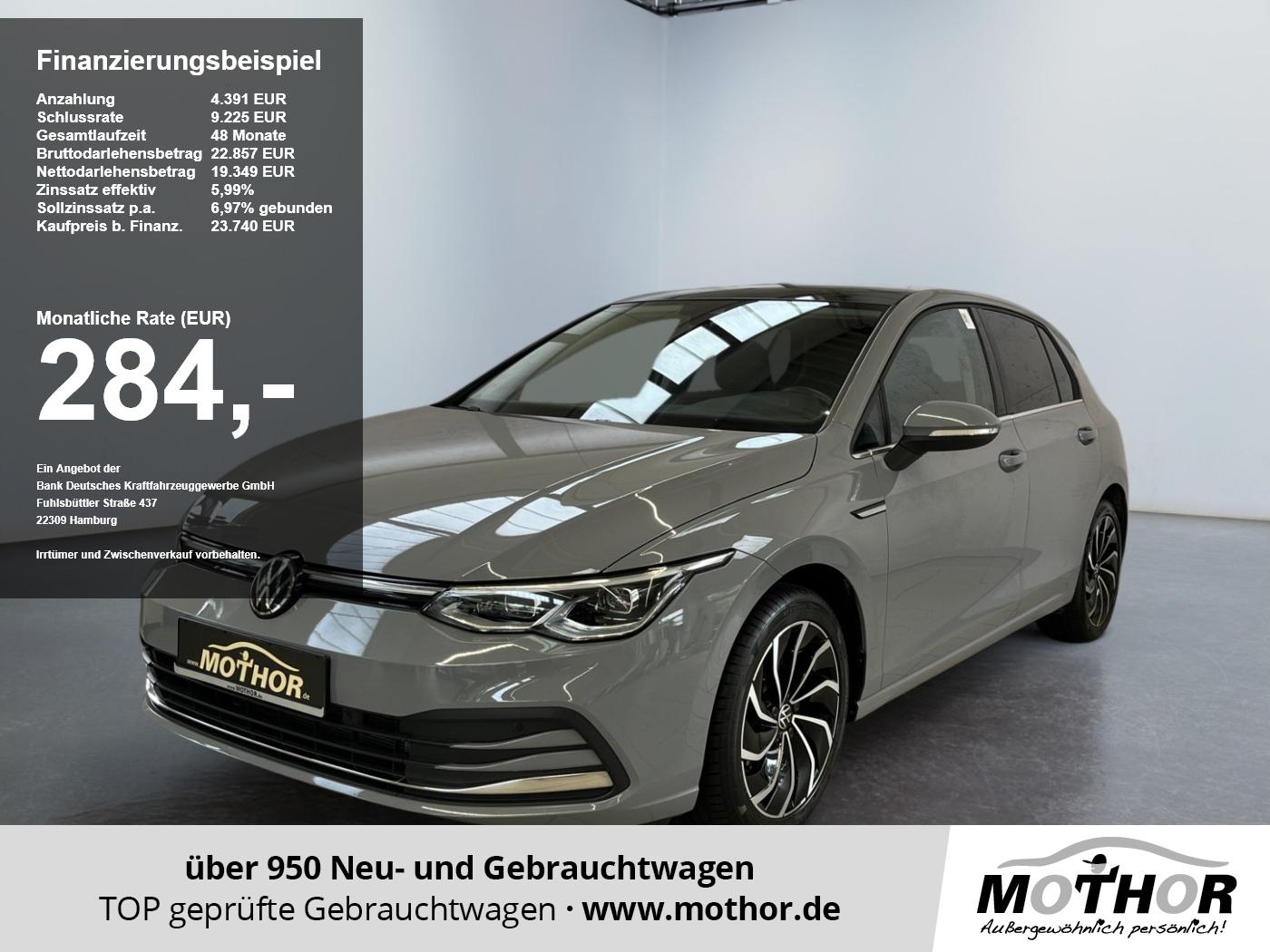 Volkswagen Golf VIII Style 2.0 TSI DSG ACC Kamera Navigatio