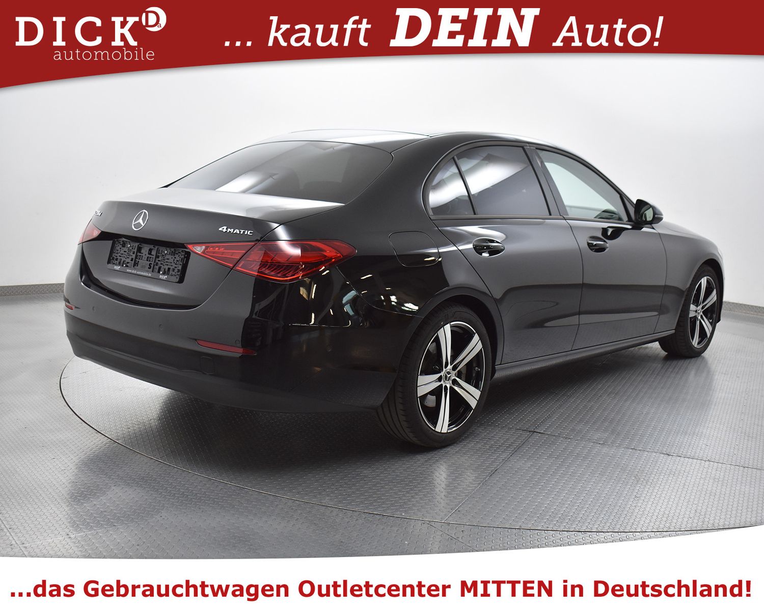 MERCEDES-BENZ C220d 4Mat STANDHZ+WIDESC+KAM+NAV+LED+SHZ+ACC+18 - Image 4