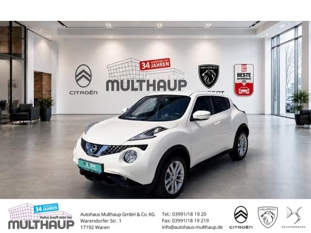 Nissan Juke Acenta Navi AHK Klimaautom Rückfahrkam.