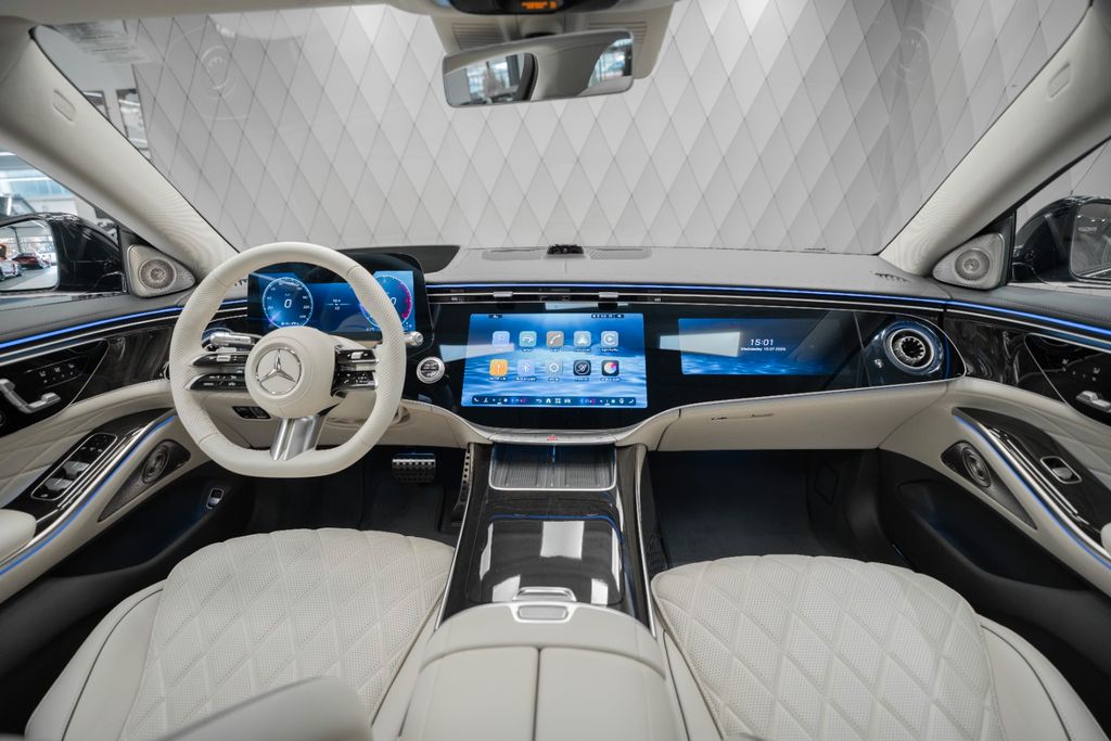 S 450 d 4MATIC L 2027 BLACK/BEIGE AMG PANO - Bild 17