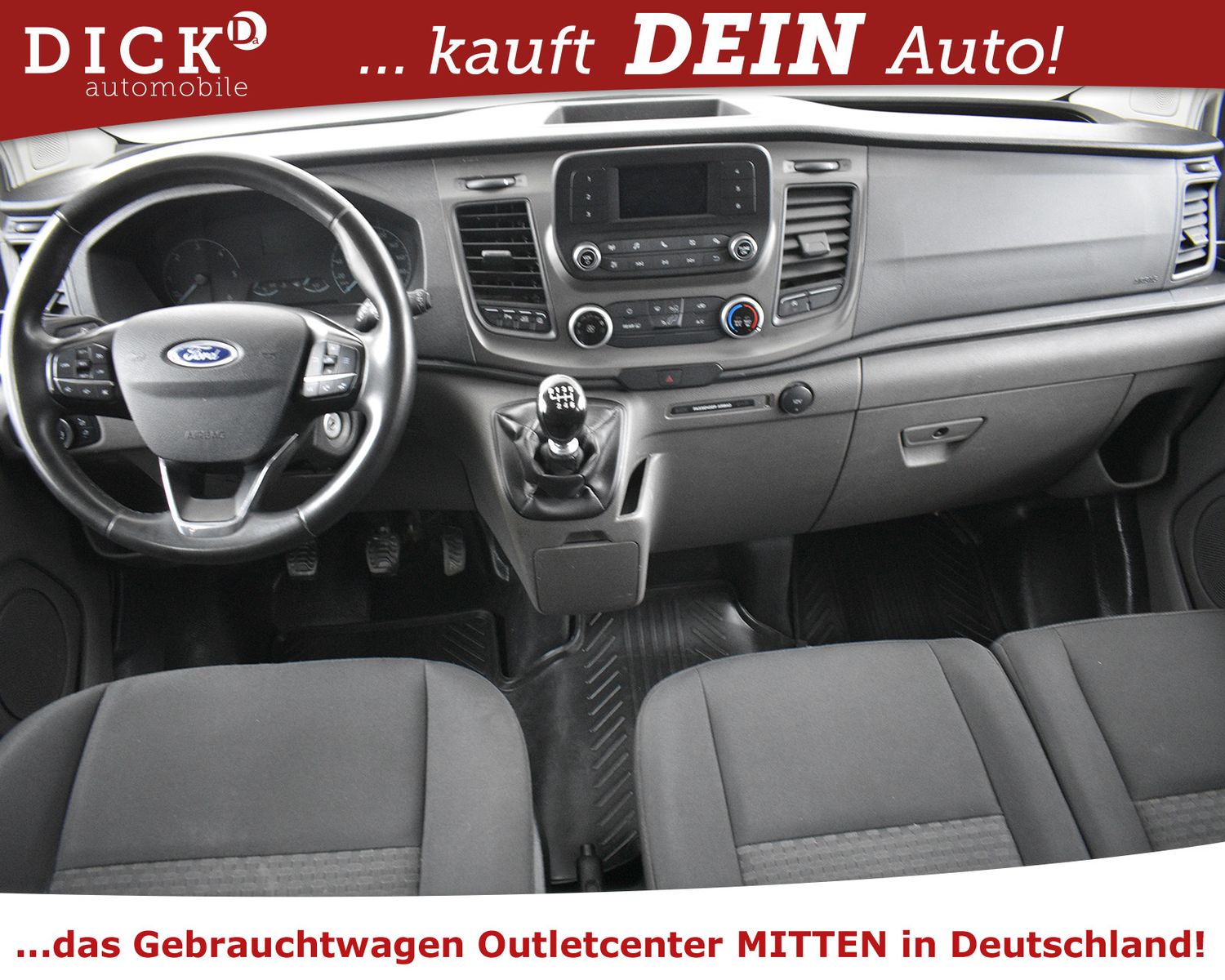 Fahrzeugabbildung Ford Tourneo Cust 2.0d Lang >9-SIT+KLIMA+PDC+TEMP+MFL