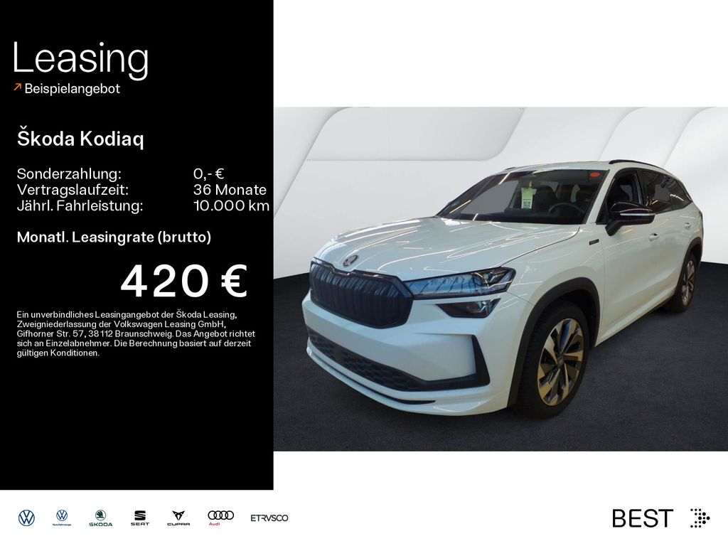 Skoda Kodiaq 2.0 TDI 4x4 DSG SPORTLINE*7-SITZER*STHZG*