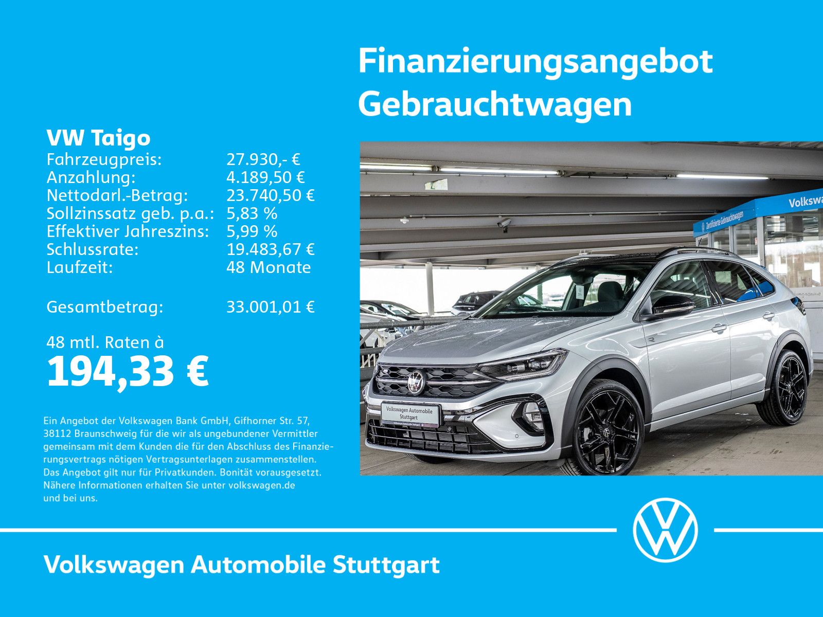 Volkswagen Taigo R-Line 1.5 TSI DSG Kamera LED ACC SHZ