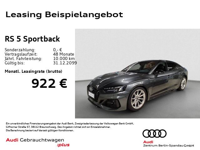 Audi RS5 Sportback *MATRIX*HuD*B&O*NAV+*ACC*Virt.C+*