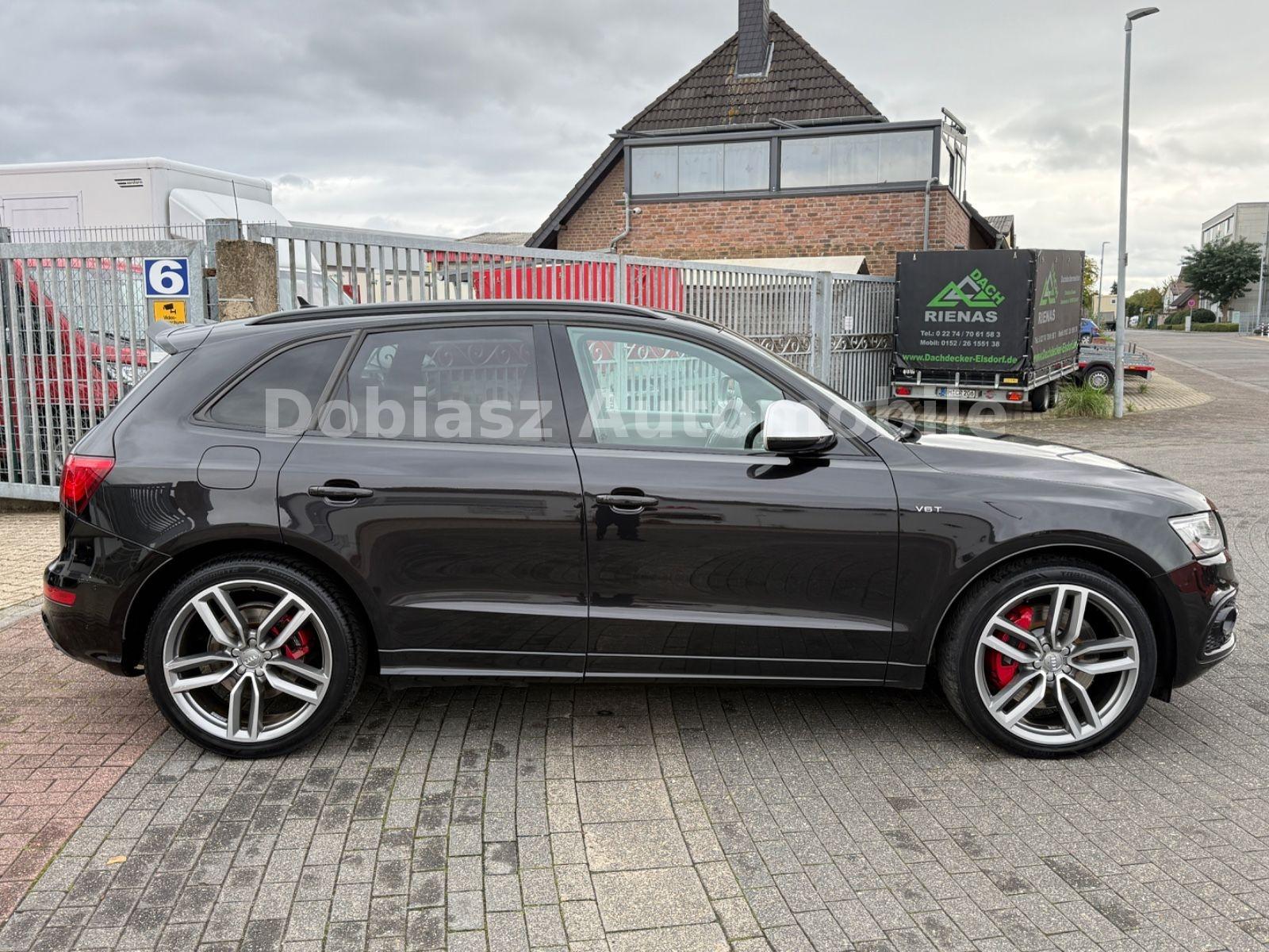 Audi SQ5 Competition 3.0 BiTDI 326 ch – Quattro – B&O – Cuir losanges – Jantes 21" – 188 458 km