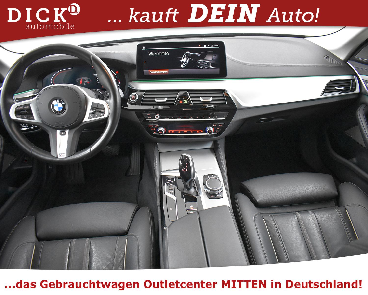 BMW 520d Luxury Line KOMFOSI+PANO+MEMO+KAM+H&K+LASER - Image 8