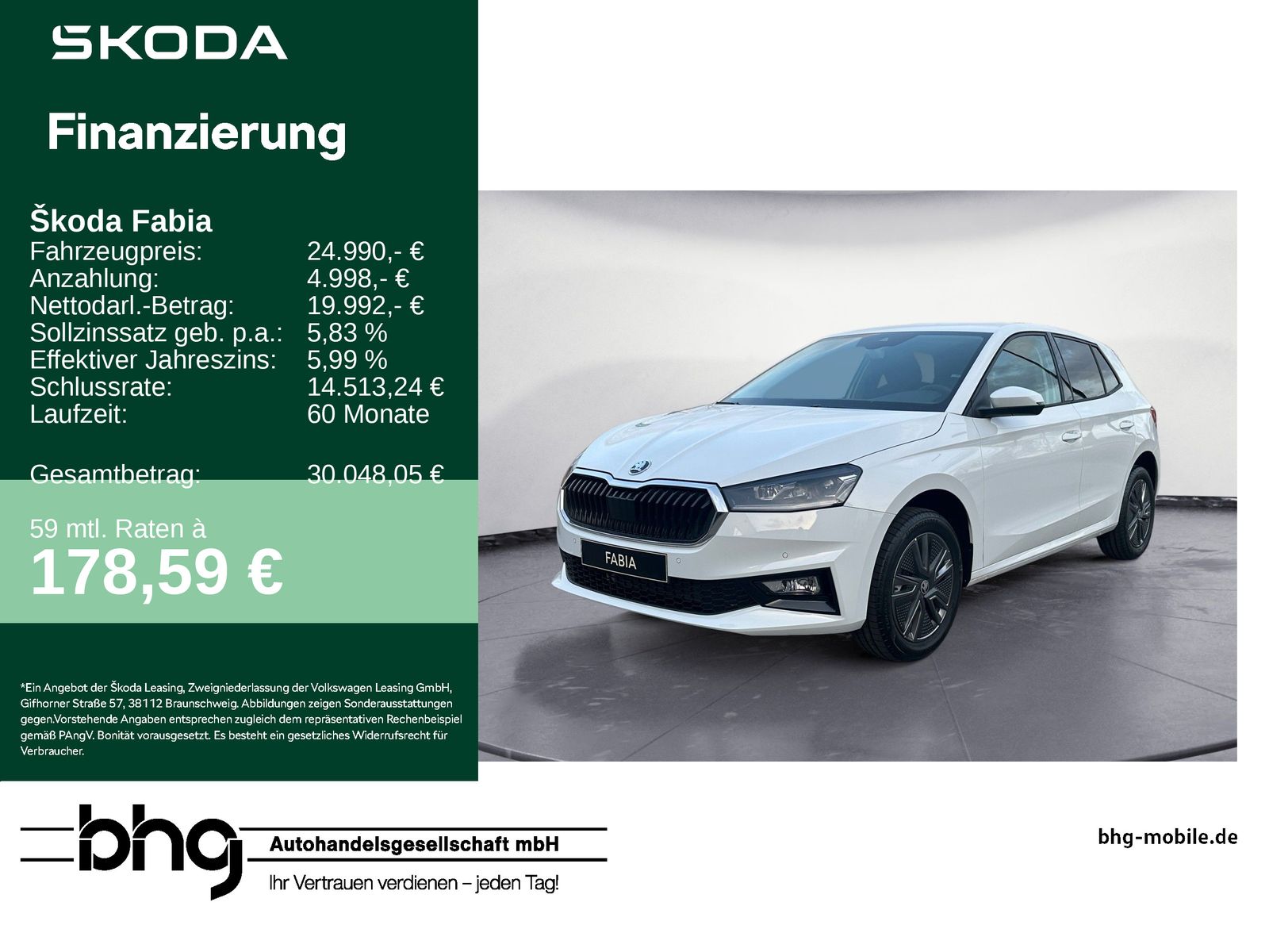 Skoda Fabia Balance 1,0 TSI 7-Gang-DSG