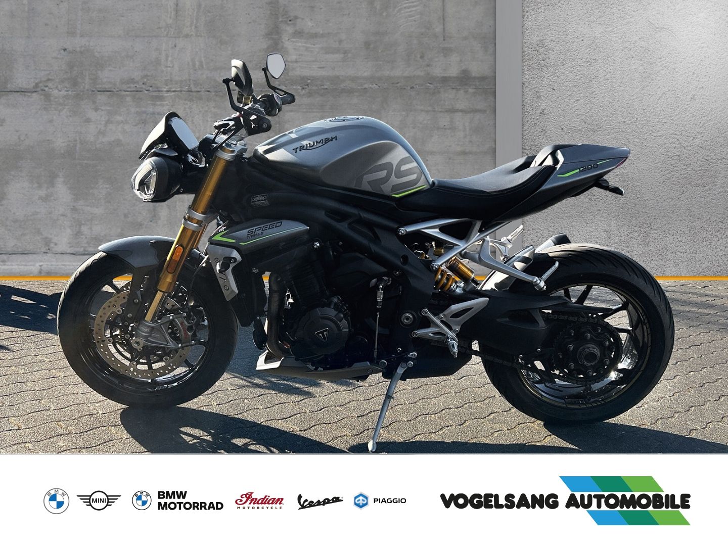 Fahrzeugabbildung Triumph Speed Triple 1200 RS, Tempomat, Heizgriffe, kurz