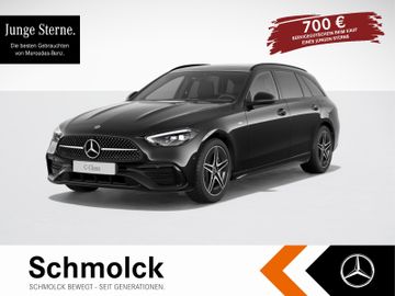 C 300 T e AMG ADV+PANO+SITZKL+NIGHT+DSTR+TOTW+++