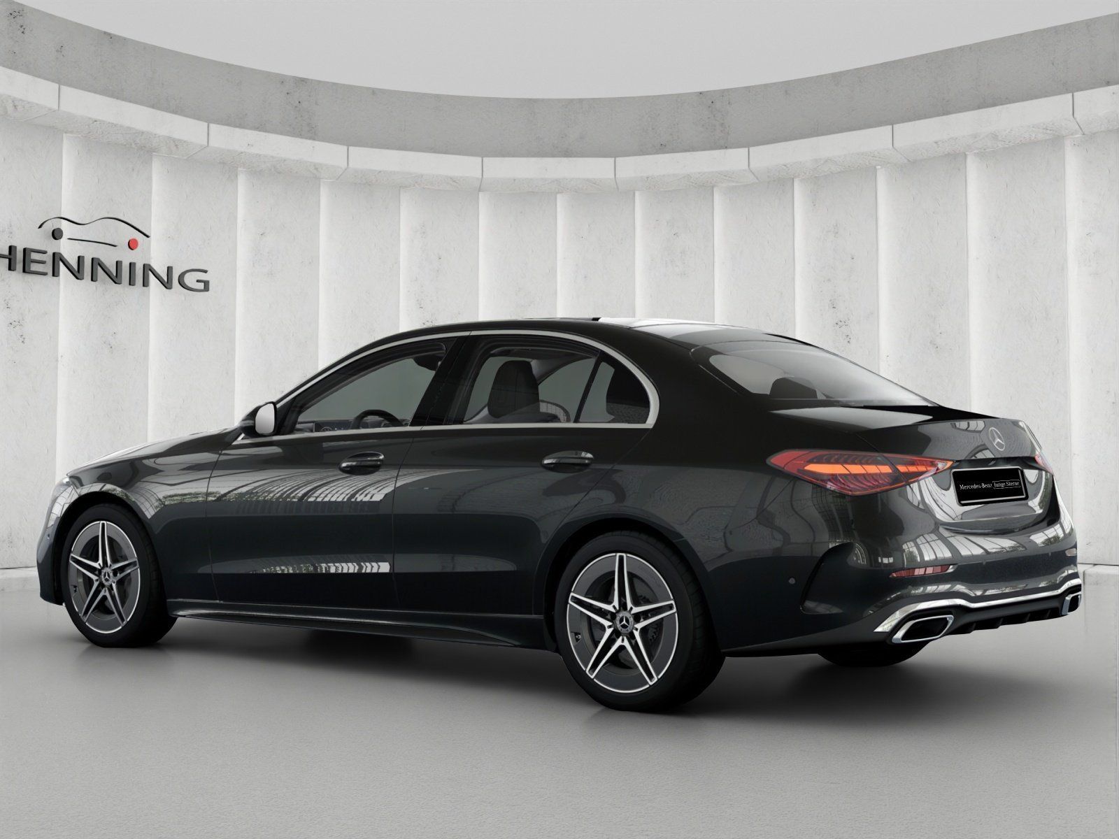 Mercedes-Benz C 200 d AMG Panorama Kamera Memory Totwinkel 18" imagem 2