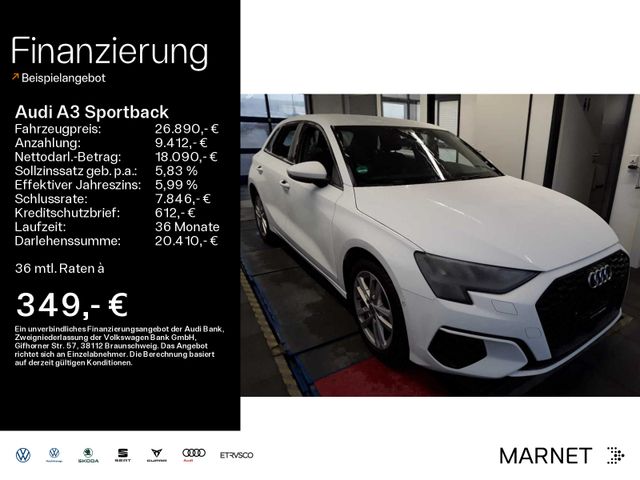 Audi A3 Sportback 40 TFSI e*Einparkhilfe*Tempomat*Nav