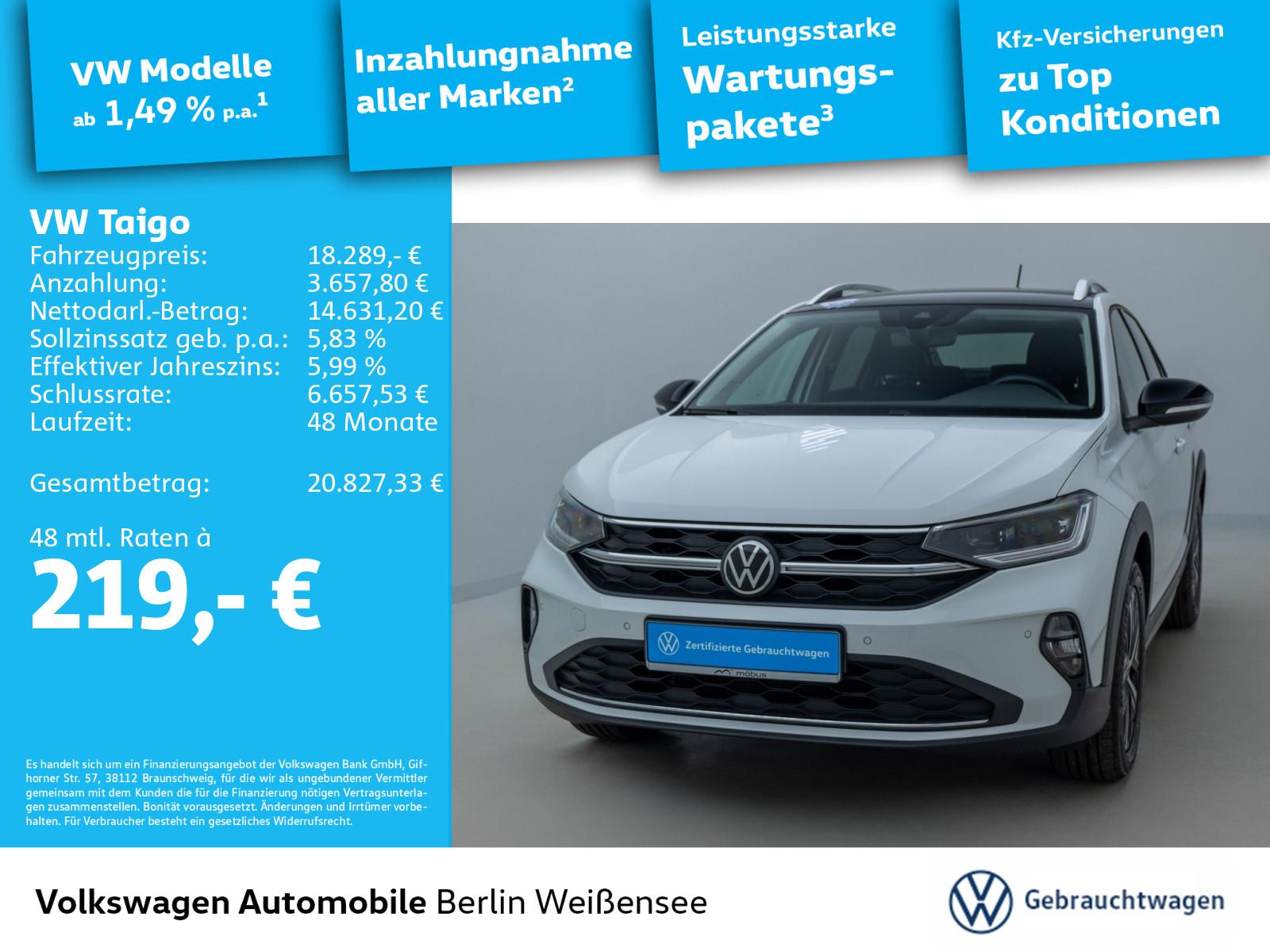 Volkswagen Taigo 1.0 TSI Style DSG*RFK*ACC*NAV*IQ-LIGHT*APP, миниатюра 22