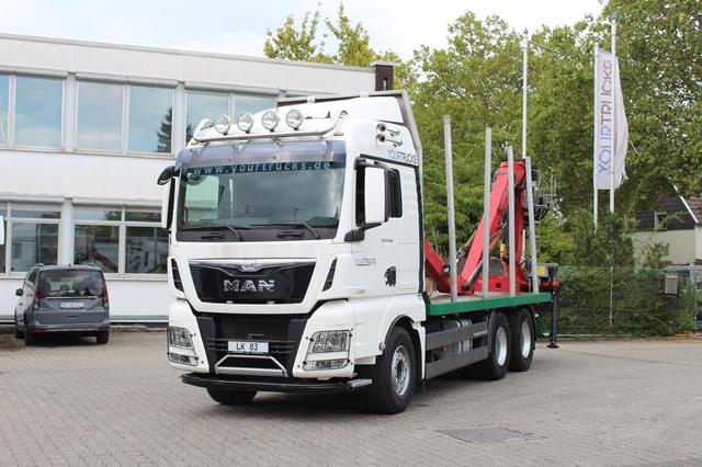 MAN TGX 33.560 D38Motor 6x4 Intarder KESLA-Holzmacara