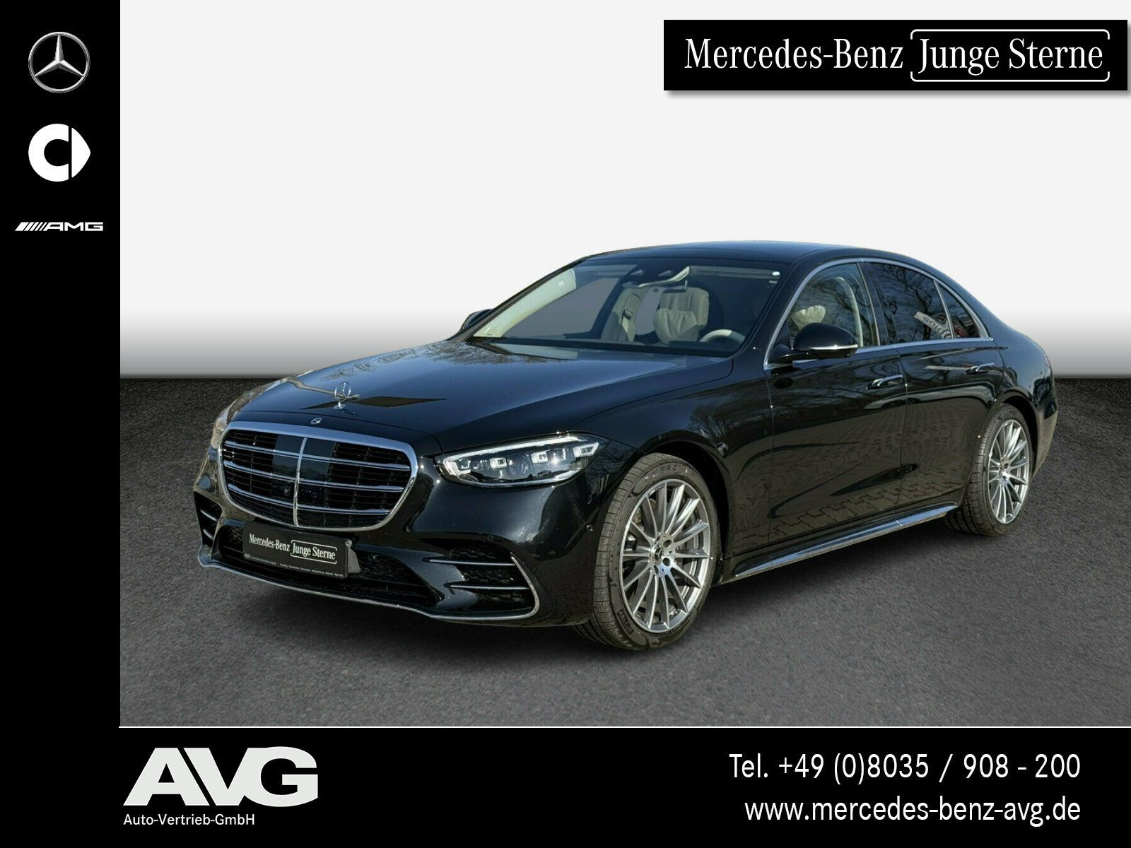 MERCEDES-BENZ S 450 d 4M AMG Pano HuD Premium Memory 360°