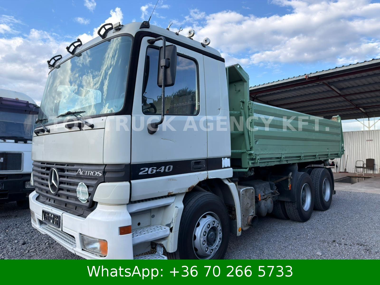 Mercedes-Benz Actros 2640 / 6x4
