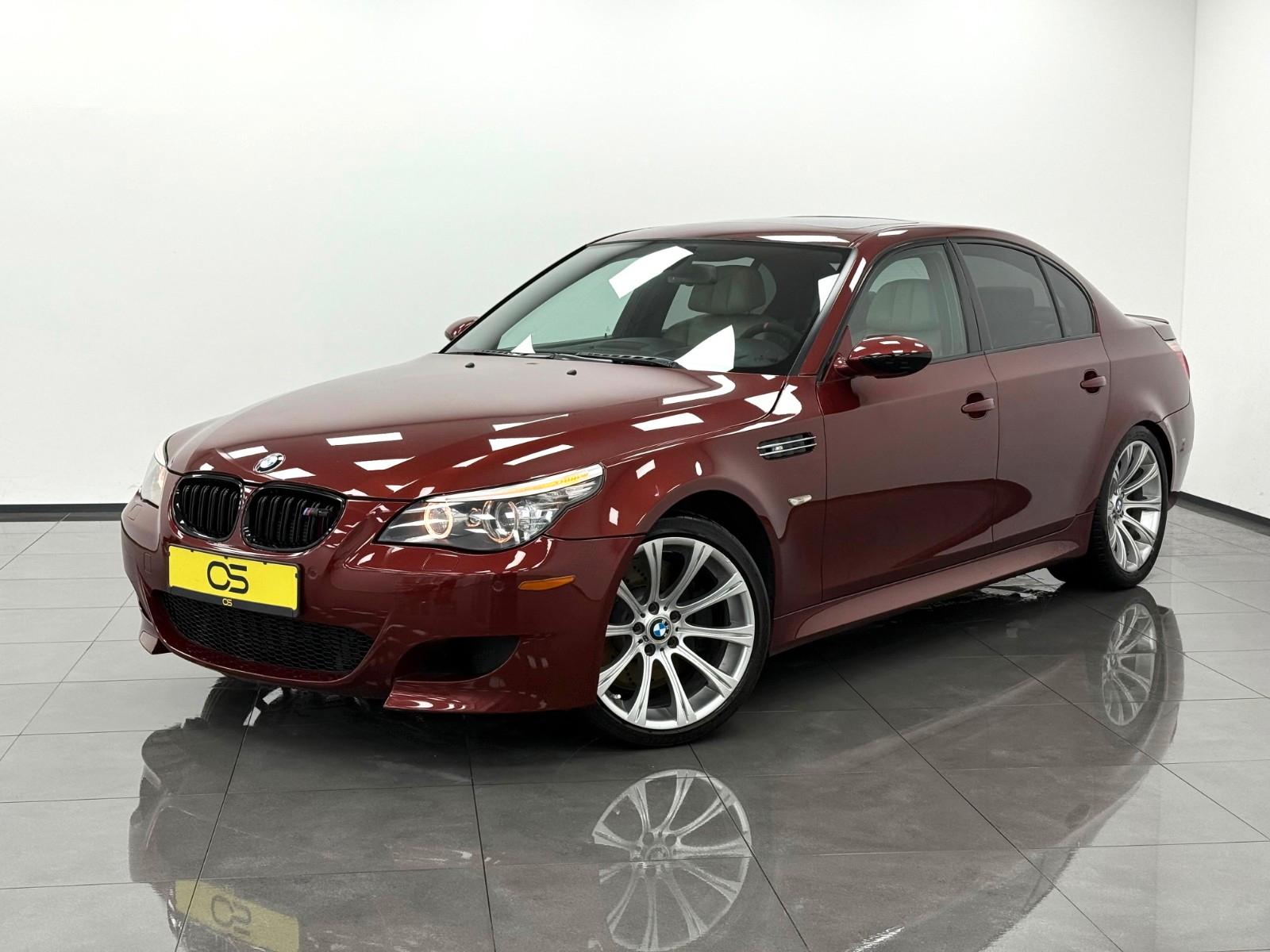 BMW M5 5.0 V10 SMG III*Indianapolis Rot* HuD