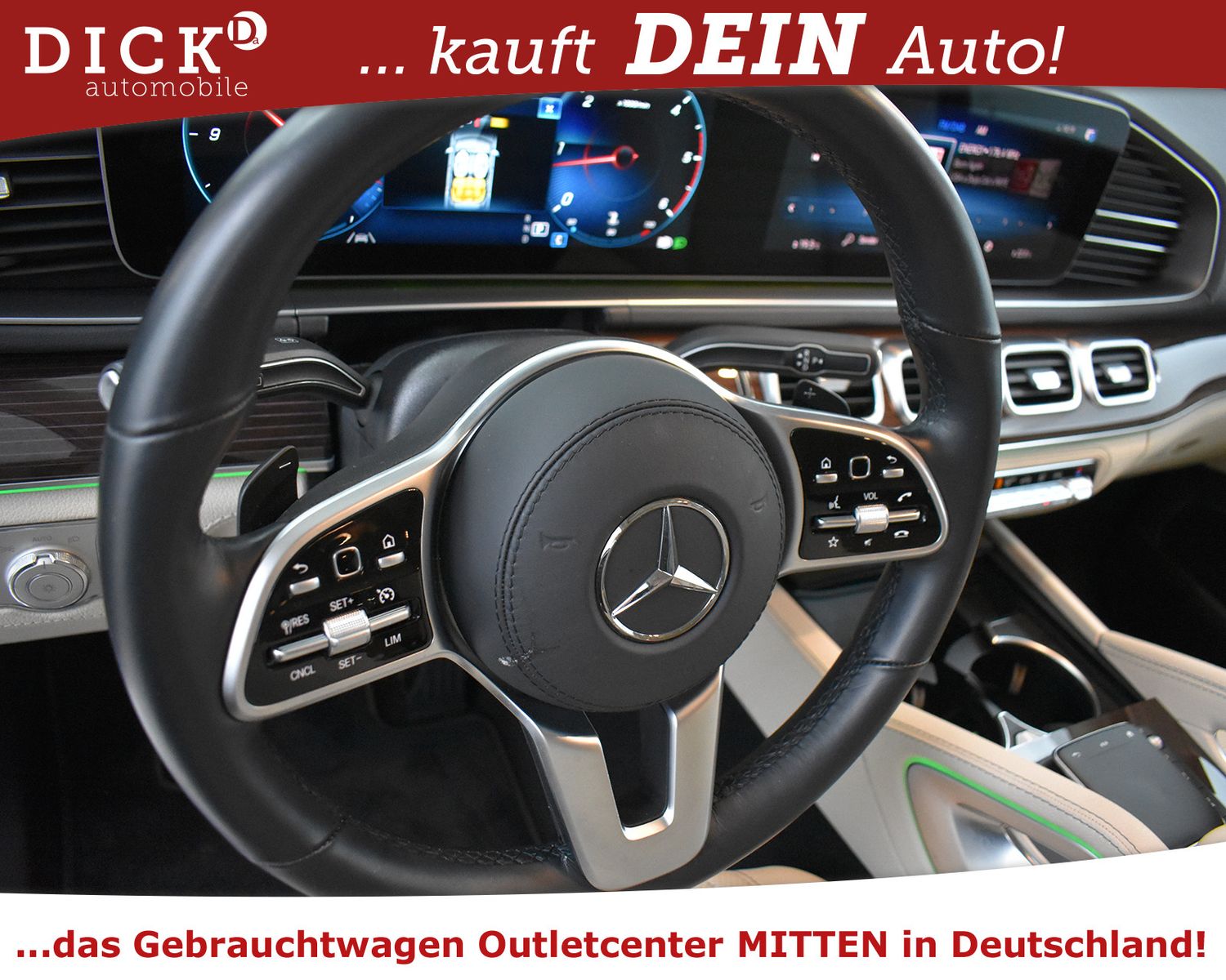 MERCEDES-BENZ GLE 350d 4M 2X AMG Line NIGHT+LED+HEAD+BURM+360+ - Image 15