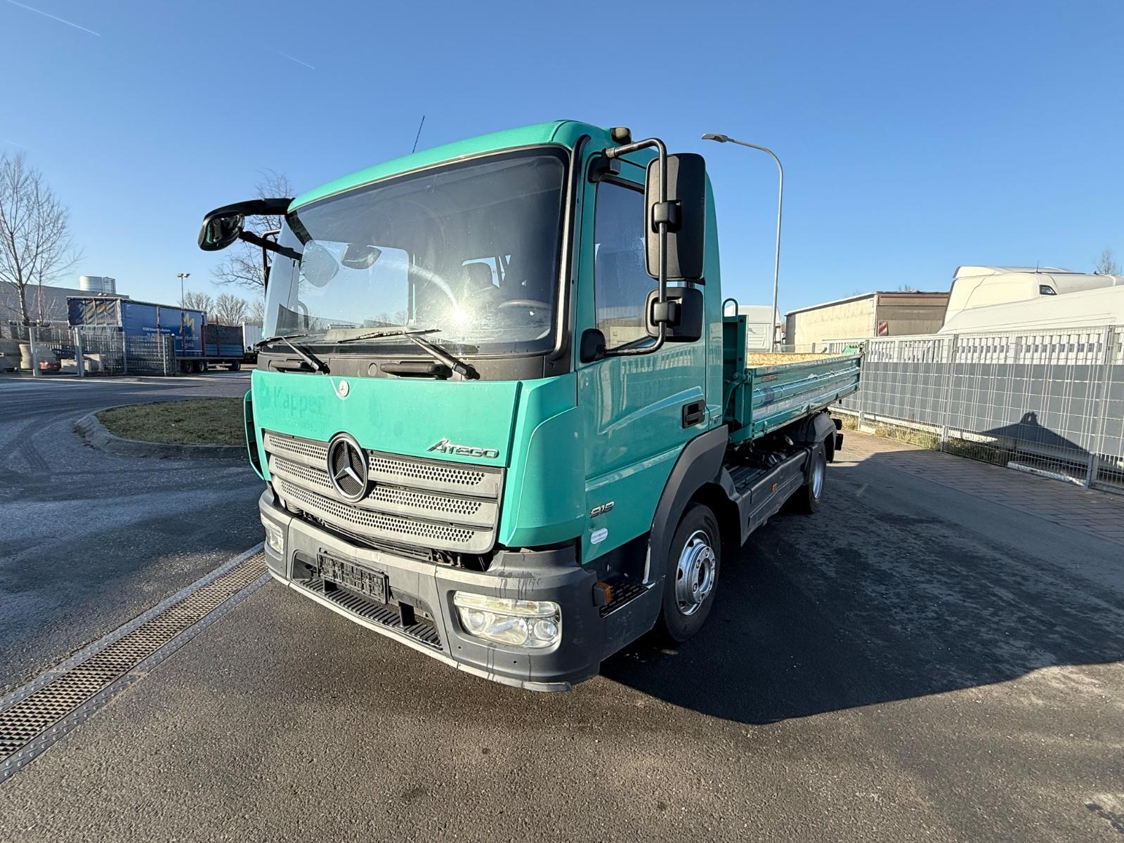 Mercedes-Benz Atego 818 Kipper AHK Anhängerhydraulik