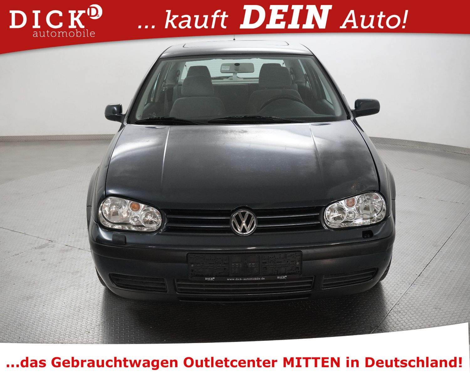 Fahrzeugabbildung Volkswagen Golf 1.6 >GEPFLEGT+SCHIEBEDACH+SITZHZ+TEMP+AHK