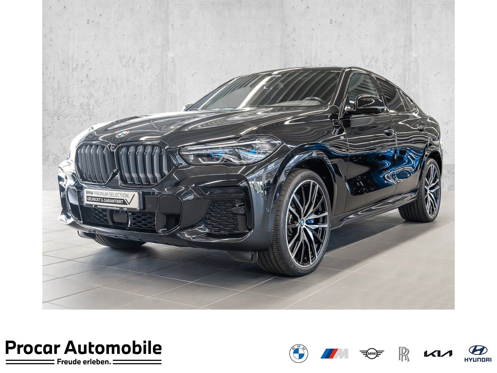 BMW X6 xDrive40d M Sport HUD PANO ACC AHK NAVI LED