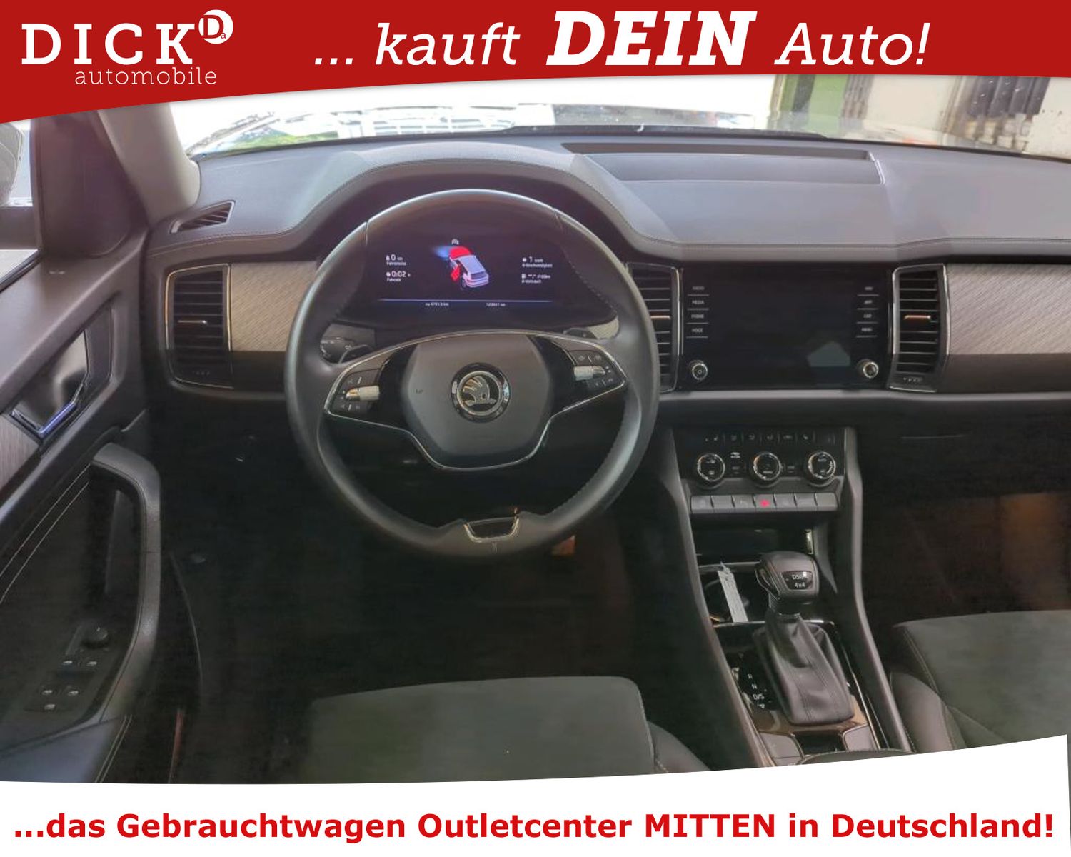 Fahrzeugabbildung SKODA Kodiaq 4x4 2.0d AT7 LED+/NAVI/MEMO/SHZ/AHK/8Fa