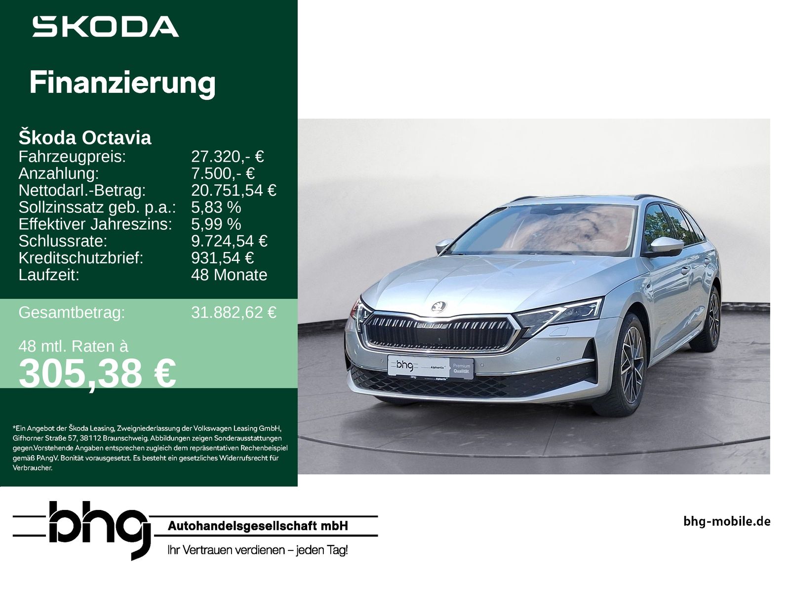 Skoda Octavia Combi 2.0 TDI DSG SELECTION #AREAVIEW #L