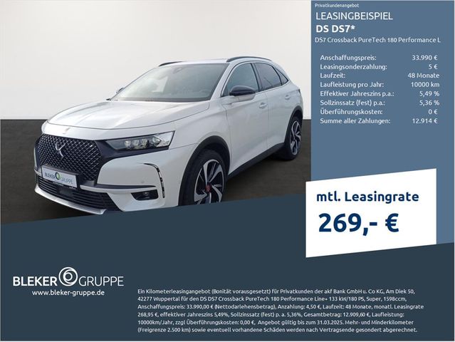 DS Automobiles DS7 Crossback PureTech 180 Performance Line + A