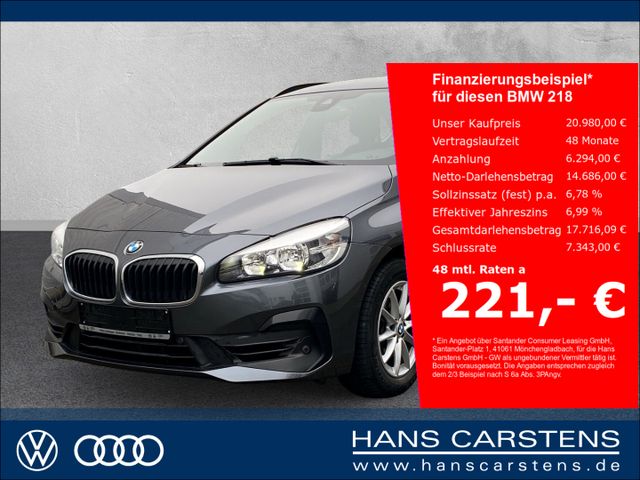 BMW 218 i Advantage Navi Rückfahrkam. Tempomat