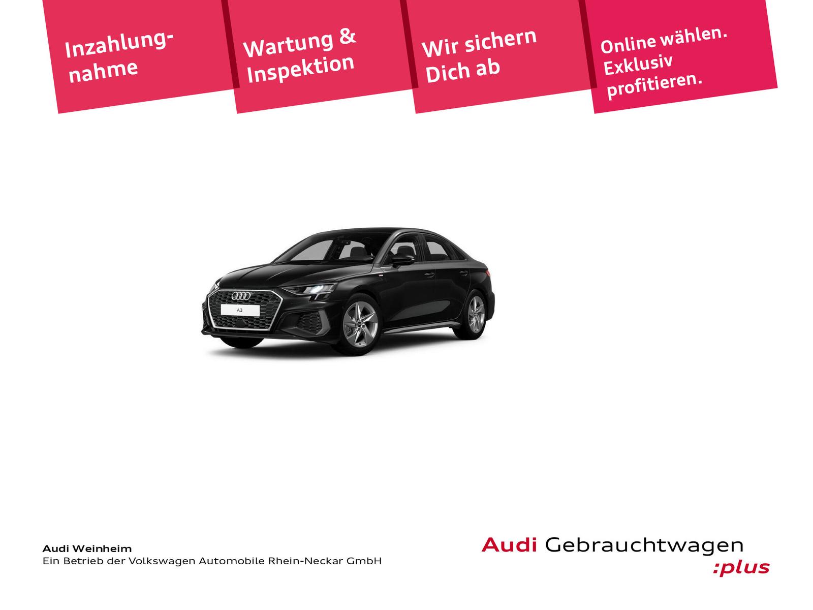 Audi A3 Limousine S-Line 35 TFSI Stronic Navi UVM