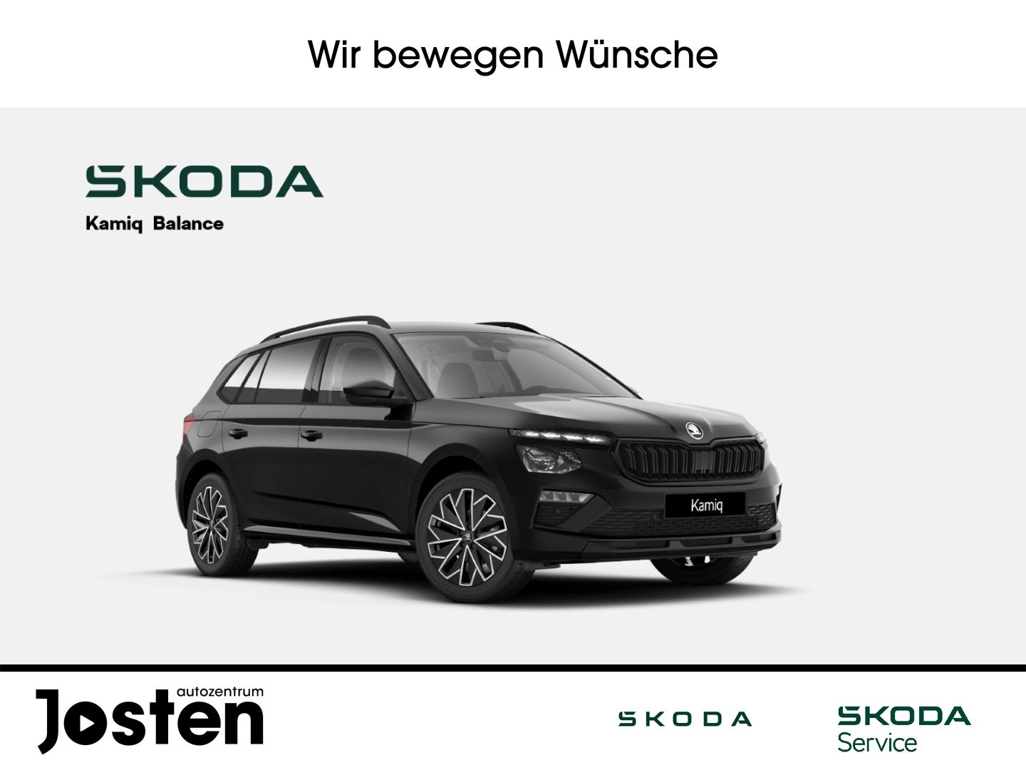 Skoda Kamiq Balance 1.0TSI FahrAss SimplyClever Black