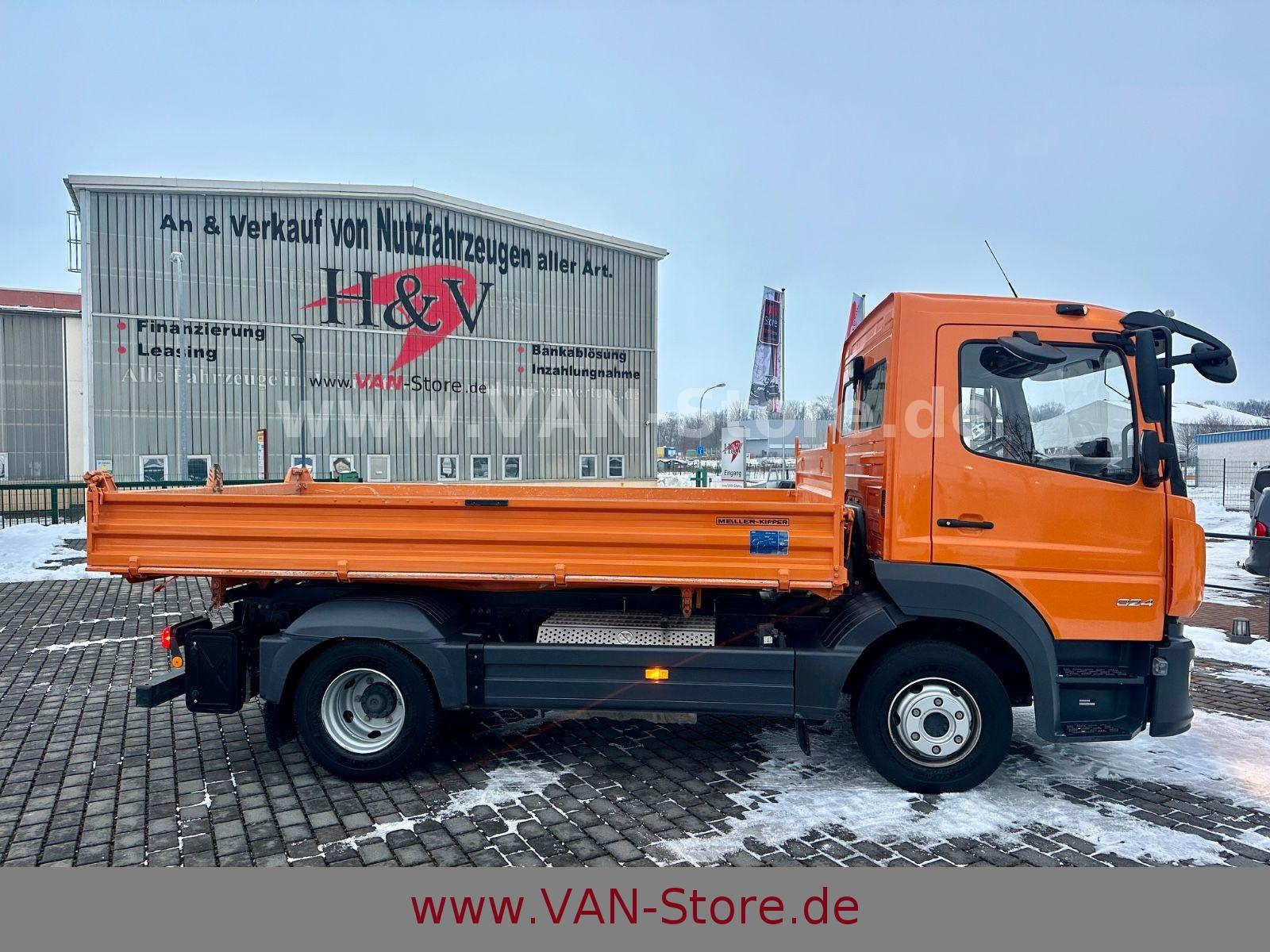 Mercedes-Benz ATEGO 824 Kipper  2xAHK/3SITZE/KLIMA/TEMP/DIFFSP