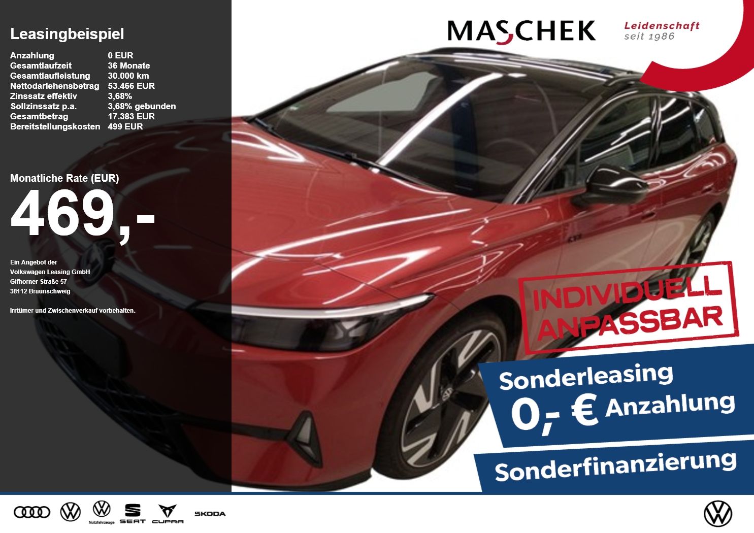 Volkswagen ID.7 Tourer GTX Panorama AHK Navi