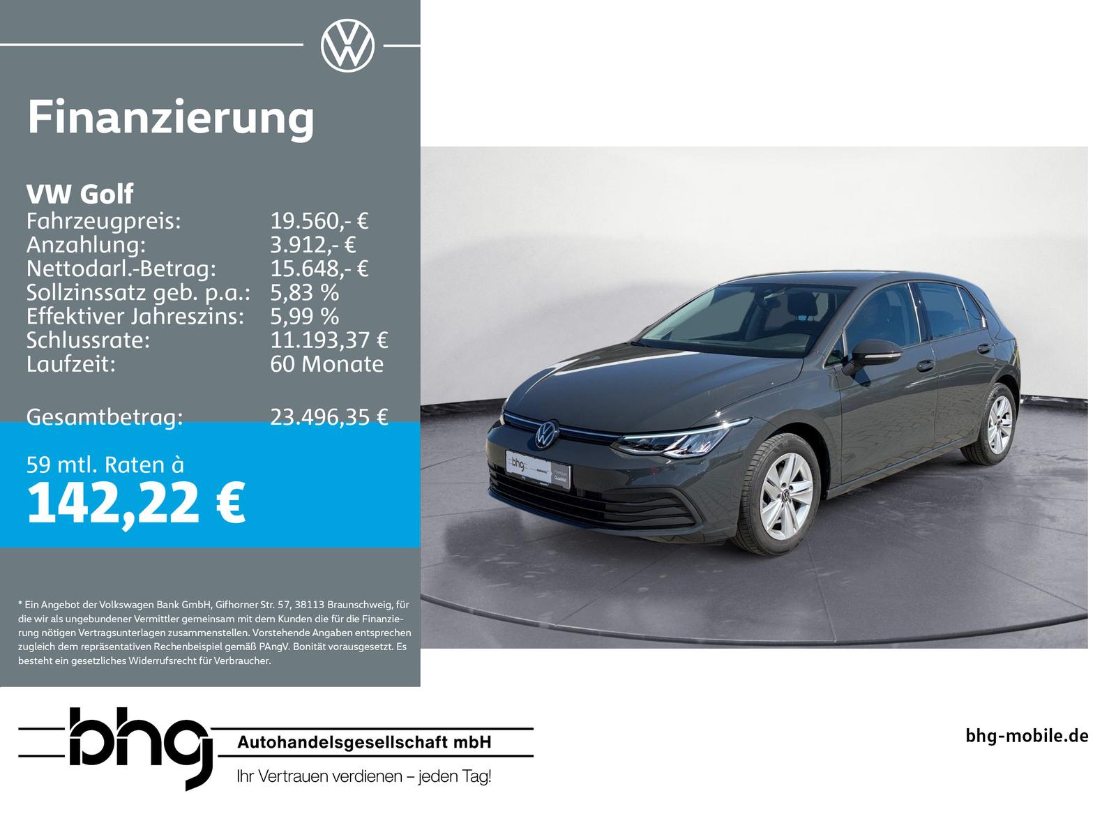 Volkswagen Golf 1.5 TSI Life