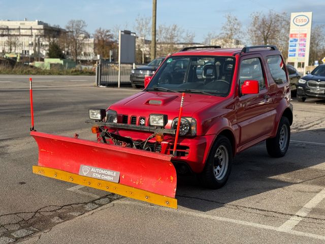 Suzuki Jimny 4x4 Winterdienst PFAU Android Display