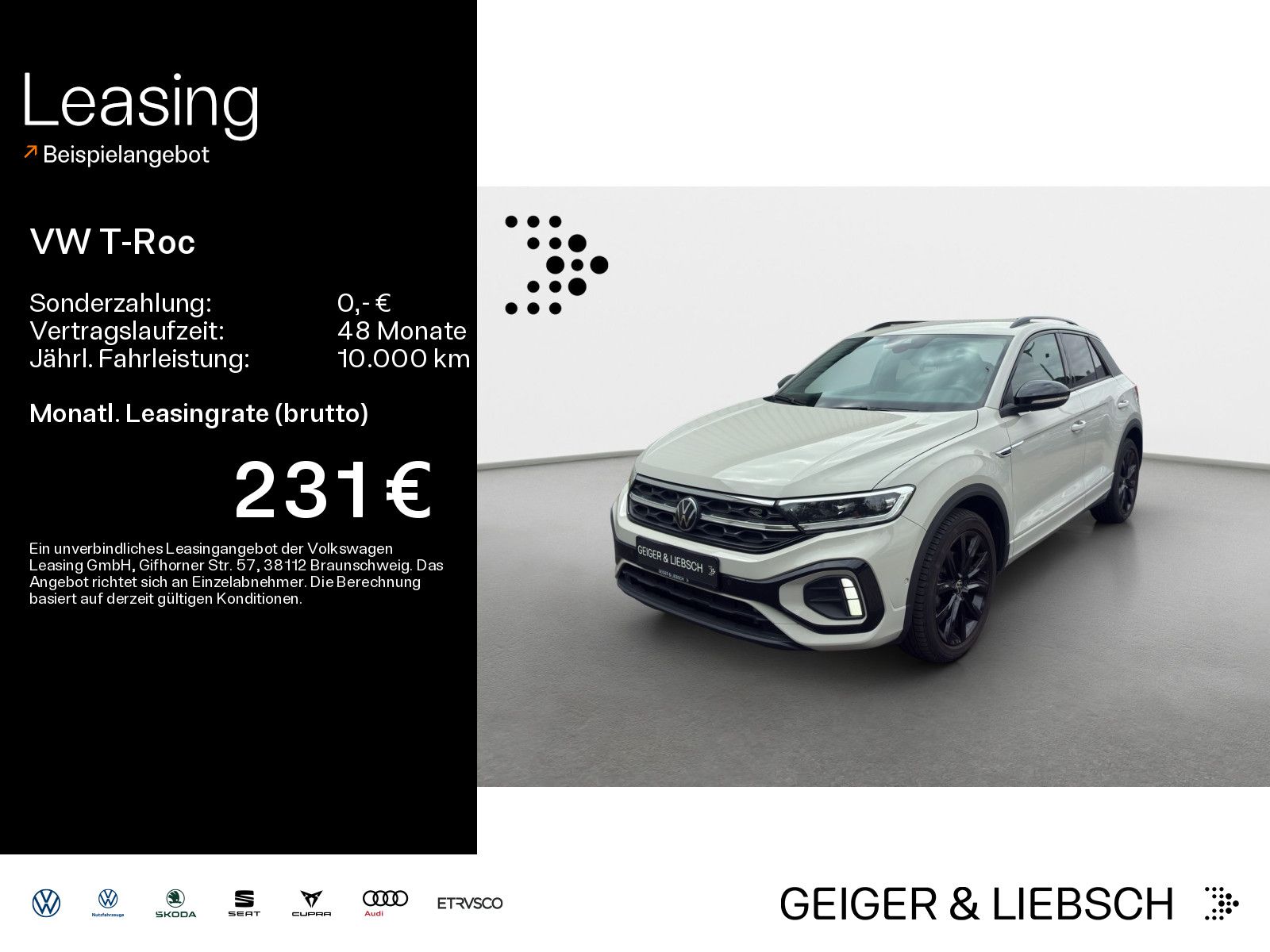 Volkswagen T-Roc 1.5 TSI DSG R-LINE*BLACK-STYLE*LED*KAMERA*